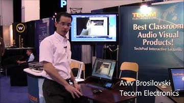 TecPodium-Crestron Capture HD at InfoComm, Las Vegas