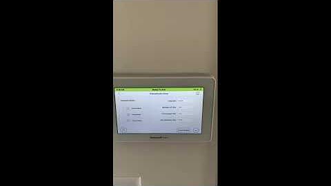 Honeywell Security 6290w Touch Screen User Guide Manual Basic Settings Time Date Chime Volume