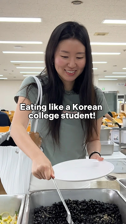 Korean university food!!! 😛