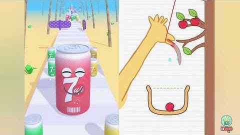 Help Me Tricky Puzzle vs Juice Run 3D - All Levels Satisfying Gameplay 2024...