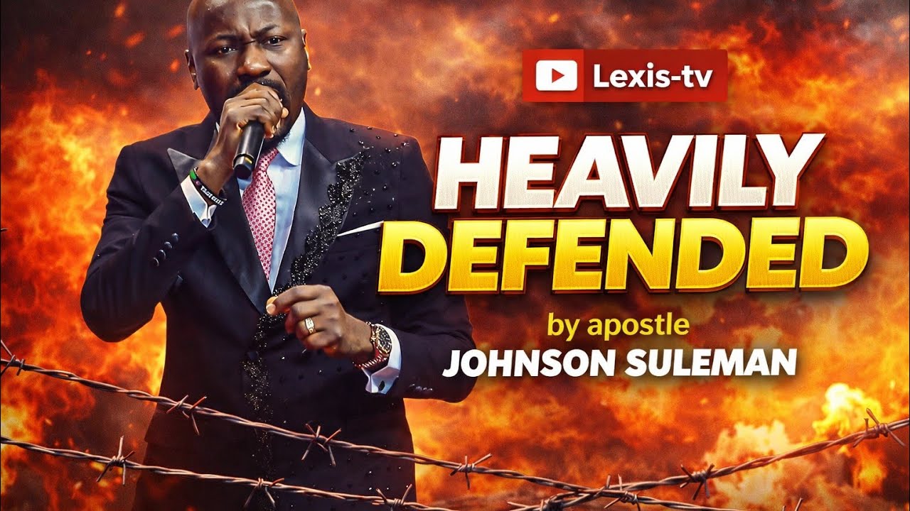 HEAVILY DEFENDED/APOSTLE JOHNSON SULEMAN #apostlejohnsonsuleman #propheticmessage #propheticteaching