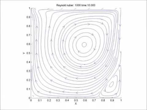 Lid driven cavity problem [FVM]