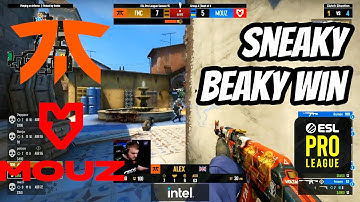 Alex sneaky beaky vs Mouz | CSGO ESL Pro League Season 15