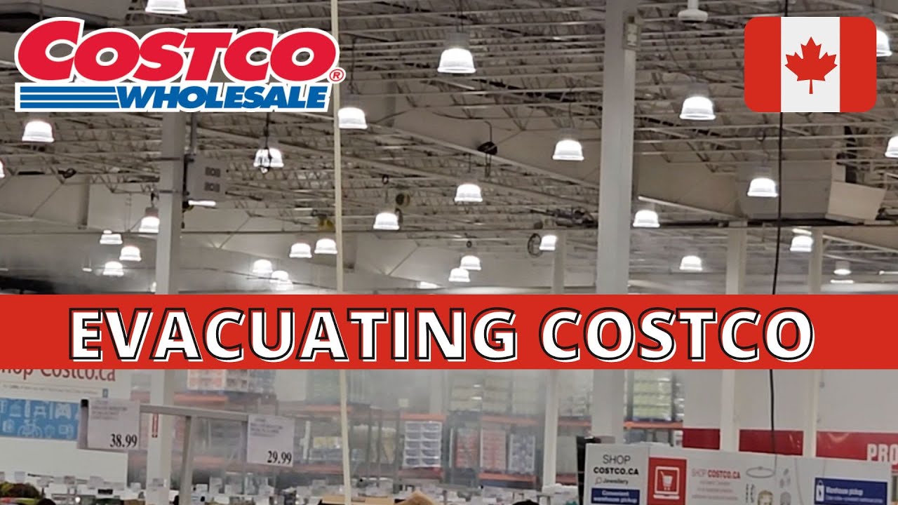 There was a FIRE at Costco Canada!