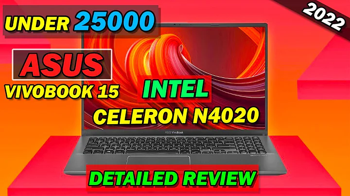 Intel Celeron N4020를 갖춘 ASUS VivoBook 15