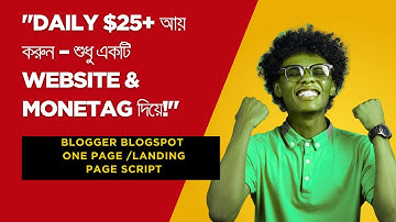 Blogger Blog Movie Website Landing Page Script Free