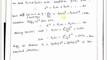 Partial differential equations video 2  Dr Muneer Basha
