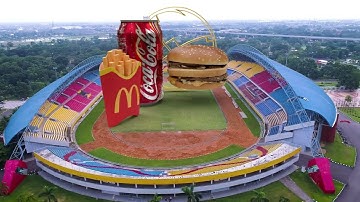 Blender CGI Burger  Ads VFX 2025 Food CGI Ads Using VFX in Blender