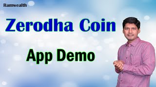 Zerodha Coin App Demo in Telugu | How to Buy Mutual Funds in Zerodha Coin | Zerodha Coin tutorial screenshot 5