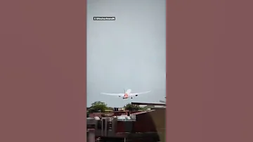 Moment Air India Flight Crash Lands And Explodes 