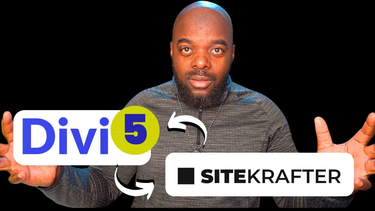 I used Divi 5 with SiteKrafter 5.0 - YouTube