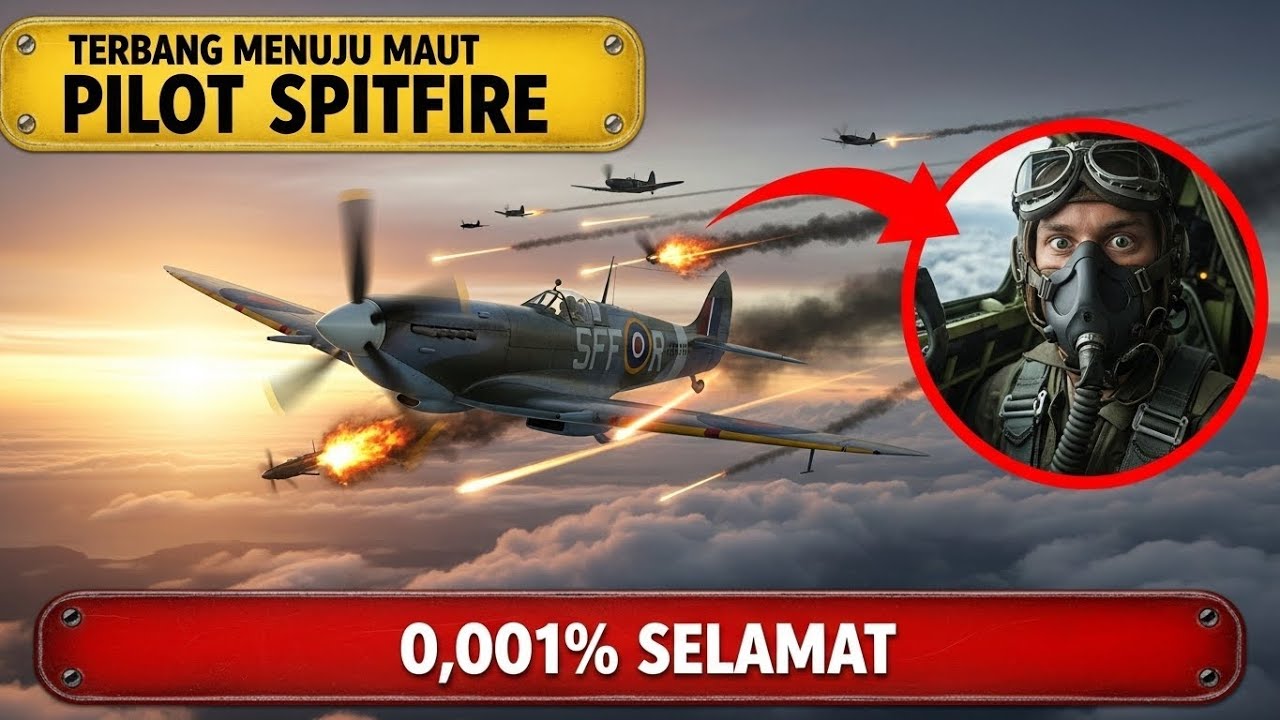 Spitfire di Battle of Britain: Duel Hidup-Mati di Langit Inggris ‼️