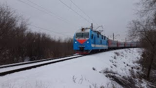 Эп1М-640 С Поездом №203 Нальчик — Москва.