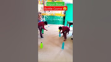 Bottle Game😃🤗 #nipunbharat 🎯 #class 1 #activity #shorts #games #short #viralvideo