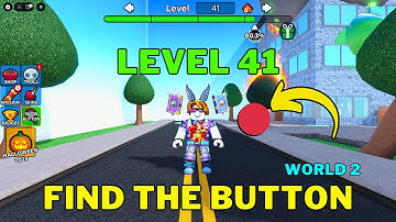How To Complete Roblox Find The Button World 2 Level 41