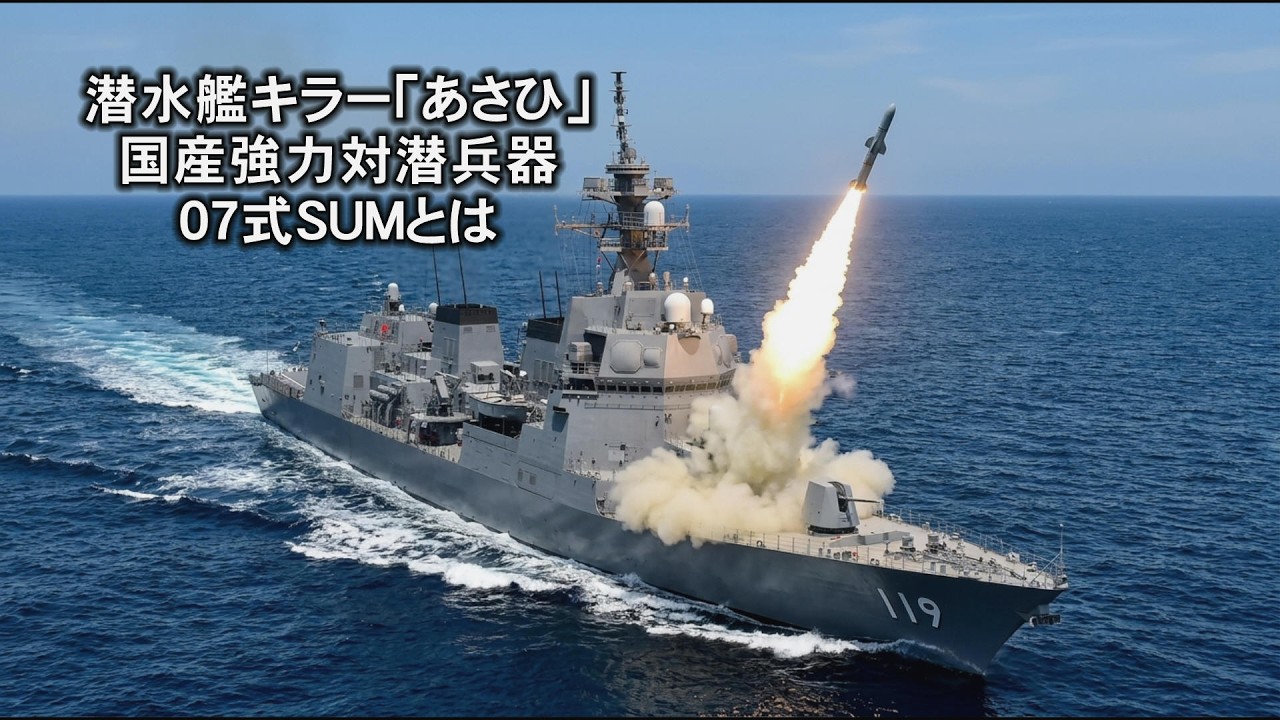 What is the 07-Type SUM? The Powerful Japanese Anti-Submarine