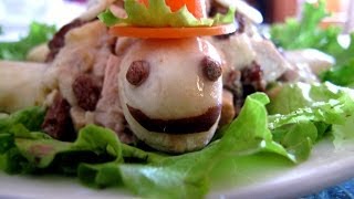 Салат из курицы с грецкими орехами. Салат из курицы с грецкими орехами.