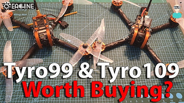 Eachine Tyro109 & Tyro99 - Flight Footage And Conclusion