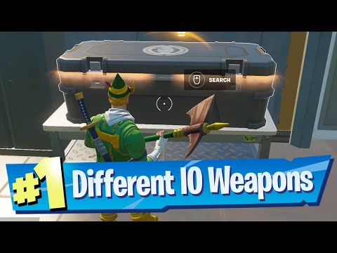 Collect Different Io Tech Weapons Location - Fortnite - Youtube
