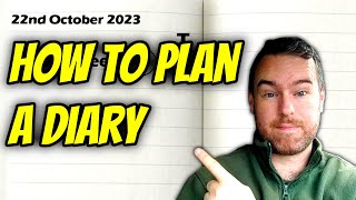 How I organise my diary | Running a Gardening Business