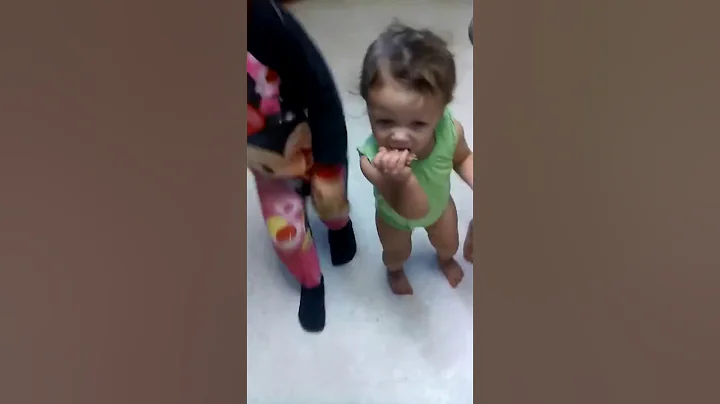 Aubree Dancing Again. She loves to dance.