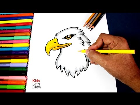 Cómo dibujar un Águila (paso a paso) | How to draw an Eagle - YouTube