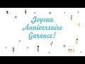  joyeux anniversaire garance 