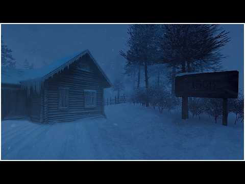 Ultimate Freezing Blizzard Sounds for Sleeping in a Frosty Forest┇Blustering Snowstorm & Icy Wind