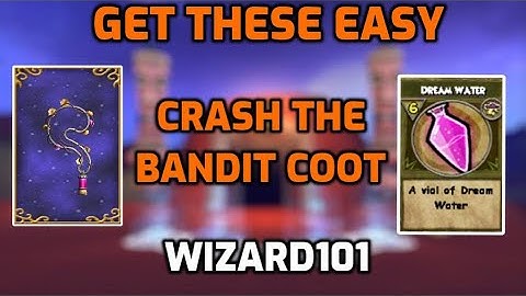 90 Second Dream Water farm? | W101 | Crash the Bandit Coot Guide