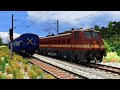 Amarkantak Superfast Express Arriving Katni South with WDM3D - Indian Railways Train Simulator 2021