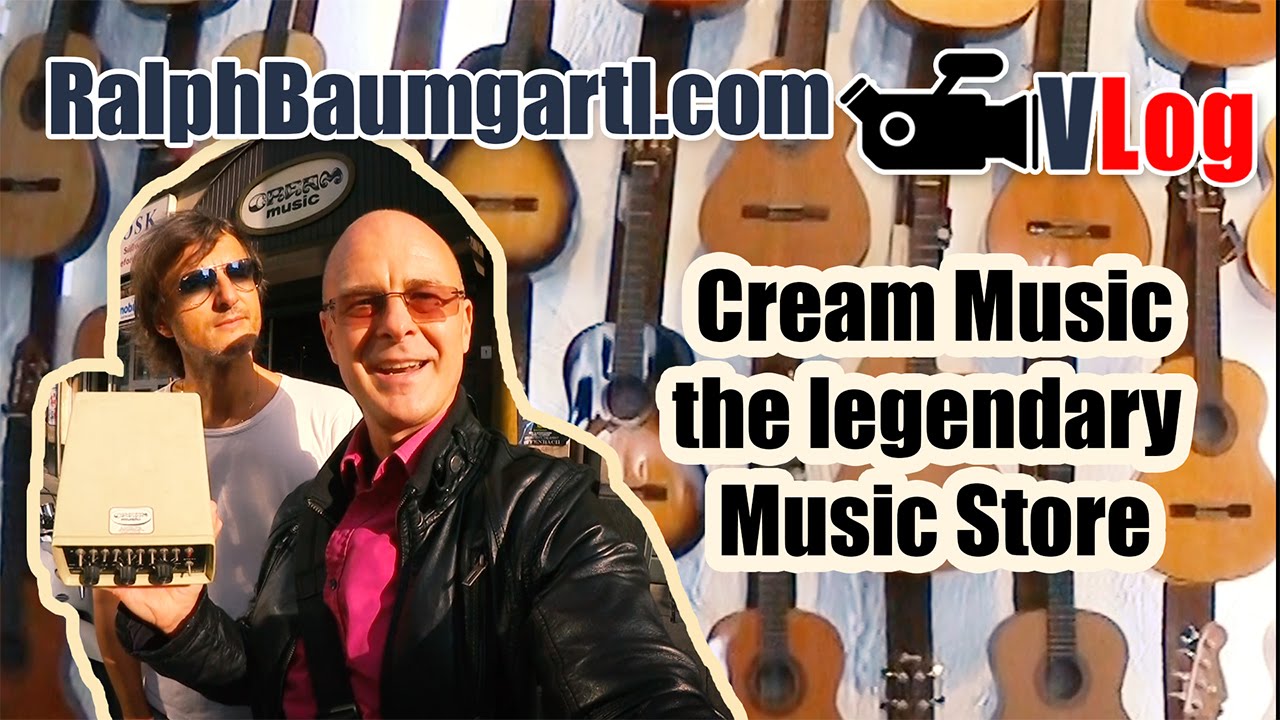 Cream Music the legendary Guitar, Drum and Keyboard Store in Frankfurt