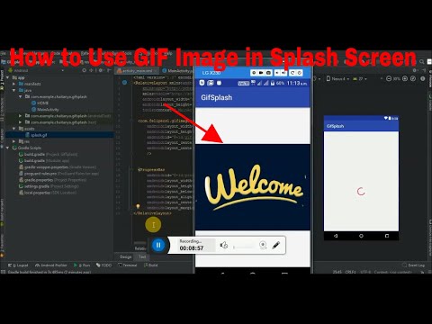 How to Use GIF Image in Splash Screen