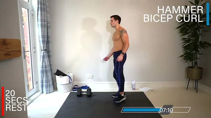 Band Arms Blast | Build Muscle at Home