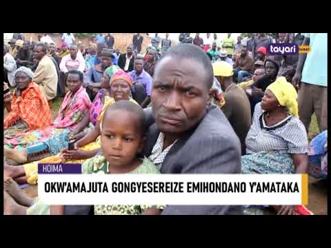 AGENSHONGA OKW AMAJUTA GONGYESEREIZE EMIHONDANO Y AMATAKA HOIMA