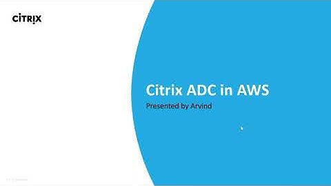 Citrix Networking Master Class - September 2020