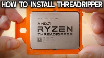 Threadripper CPU Installation Guide! How Socket TR4 Works
