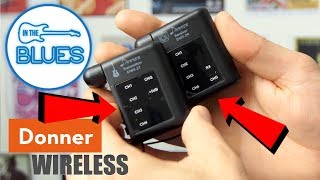 The New Donner DWS-2 Wireless Guitar System Pack