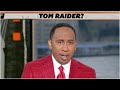 Stephen A. addresses Dana White’s comments about Tom Brady and Gronk 🍿 | First Take