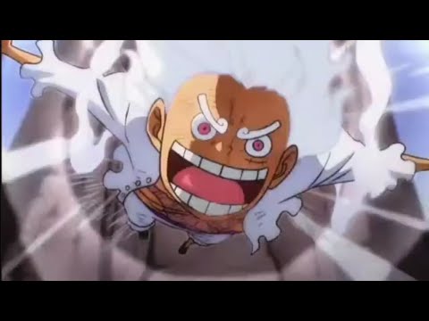 One Piece - Gear 5 Luffy Launches Into Kaido With Toon Force English Dubbed