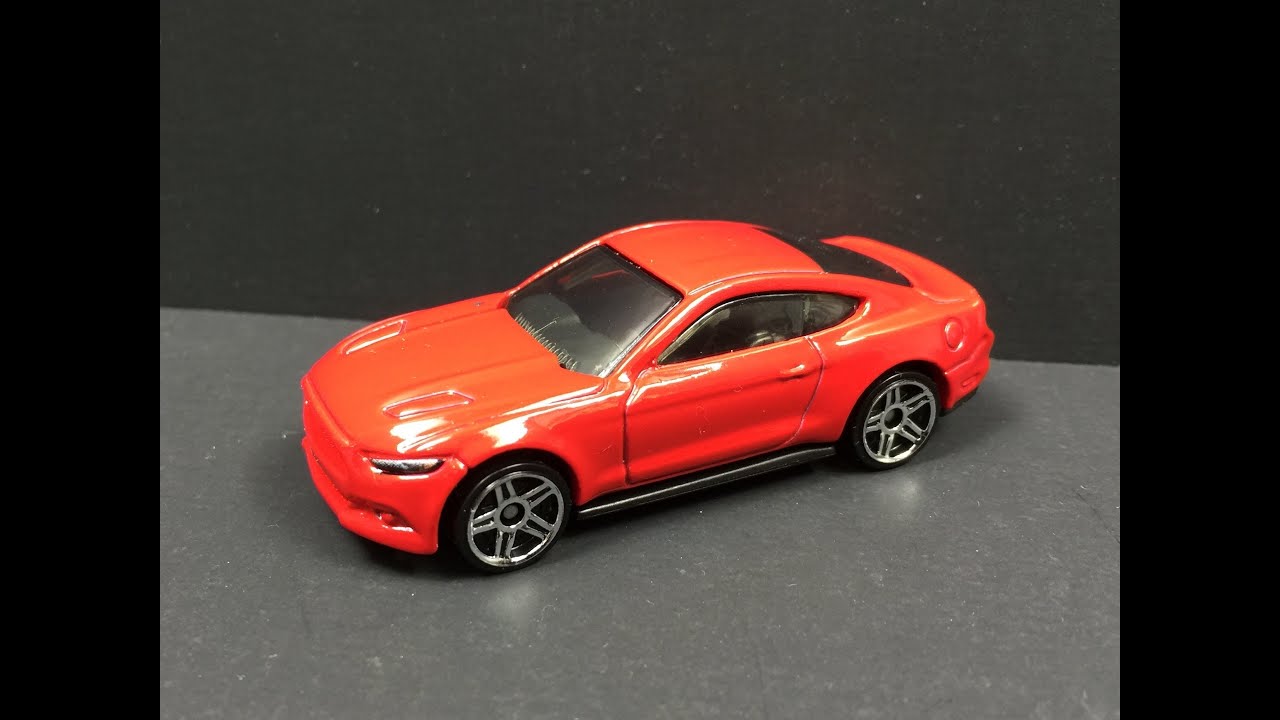 Hot Wheels 2015 Ford Mustang GT Review & Unboxing 1:64 - YouTube