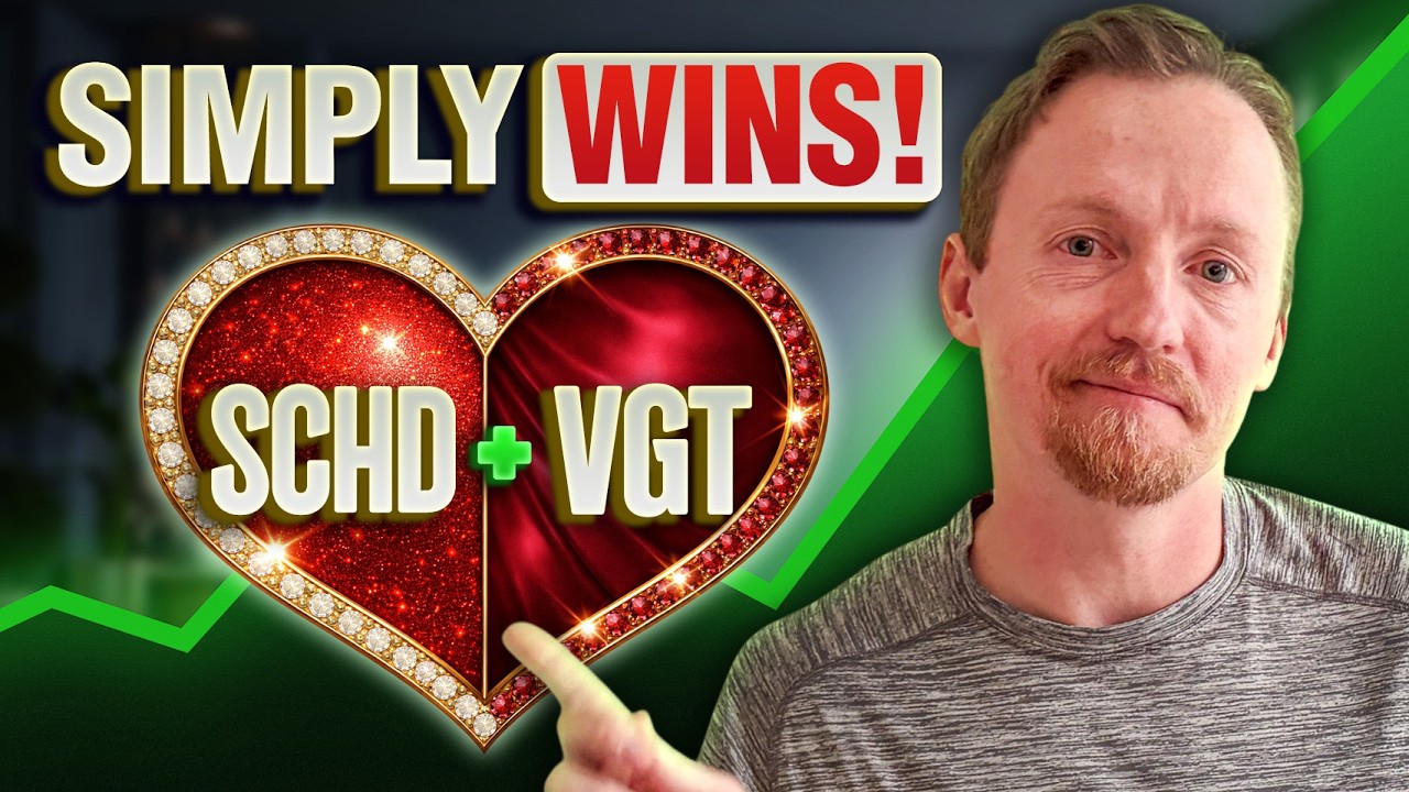 50% SCHD и 50% VGT превзошли S&P 500 (VOO) | 14-й год