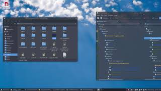 ArcoLinux : 1640 Carli 9 creation - step 1 - comparison - keeping customize_airootfs