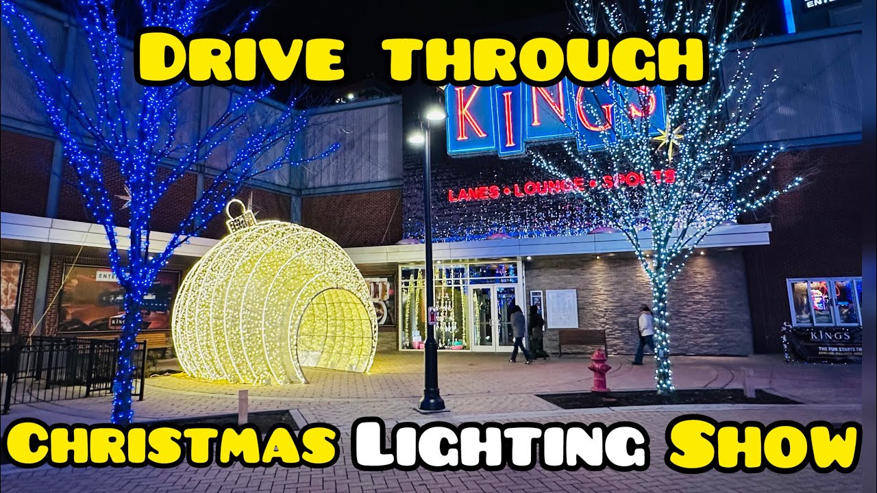 Christmas in color 2024!Drive-through Lighting show| Dinner in Bundoo