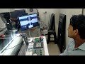 successfully vd512e led lcd repair laser machine install in kanpur