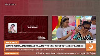 Governo da Paraíba decreta emergência por aumento de casos de doenças respiratórias