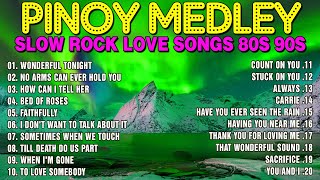 SLOW ROCK MEDLEY COLLECTION 💖 NONSTOP SLOW ROCK LOVE SONGS 80S 90S 💖 MGA LUMANG TUGTUGIN NOONG 90S