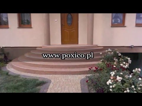 Posadzka Zywiczna Kamienny Dywan Na Schody Zewnetrzne Stone Carpet Youtube