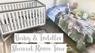 NURSERY TOUR | BABY AND TODDLER SHARED ROOM