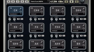 Splat to Clat   Using imported bass loop