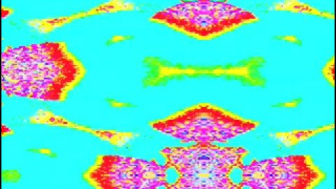 Psychedelic interactive installation
